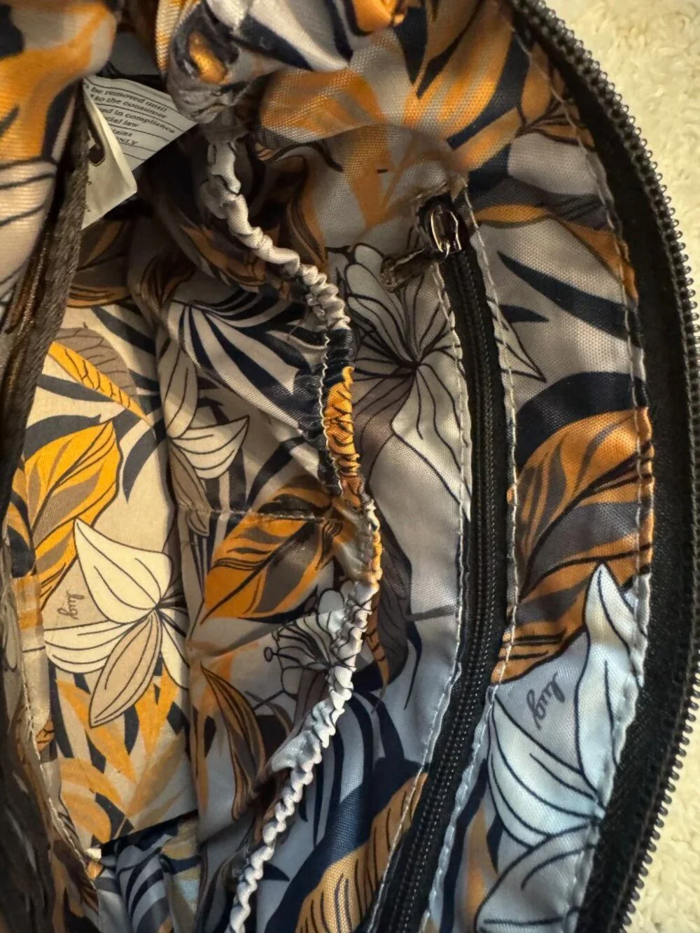 Lug Flare Crossbody Black Quilt Wide Strap Purse Bag Travel Resort Chic